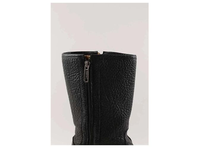 Jil Sander Botas moteras negras Negro - vista 4