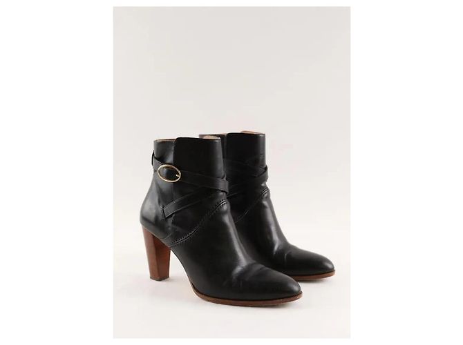 Vanessa Bruno Schwarze Stiefel - Ansicht 3