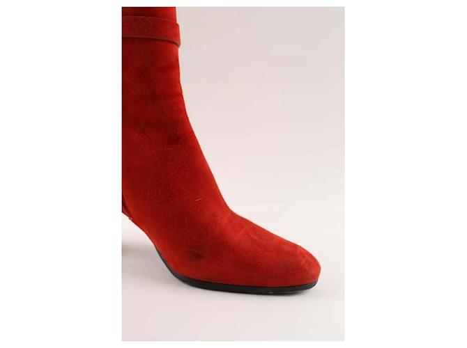 Hermès Rote Stiefel - Ansicht 4