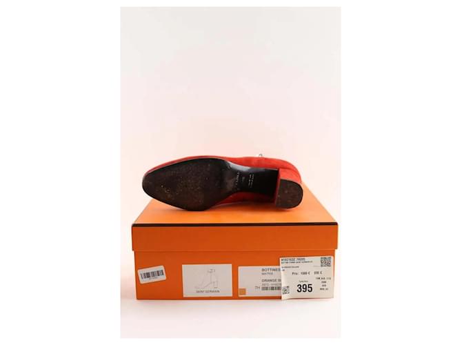 Hermès Rote Stiefel - Ansicht 6