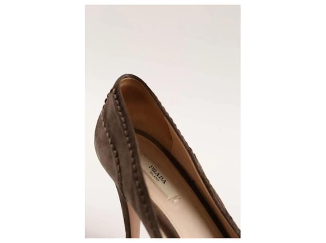 Prada Tacchi marroni Marrone - vista 4