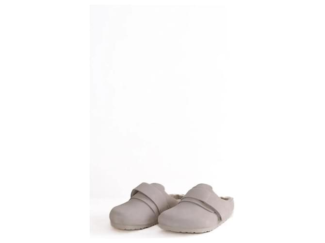 Birkenstock Mule color ecru Crudo - vista 3