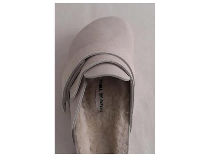 Birkenstock Mule color ecru Crudo - vista 6