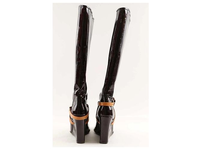 Louis Vuitton Braune Stiefel - Ansicht 2
