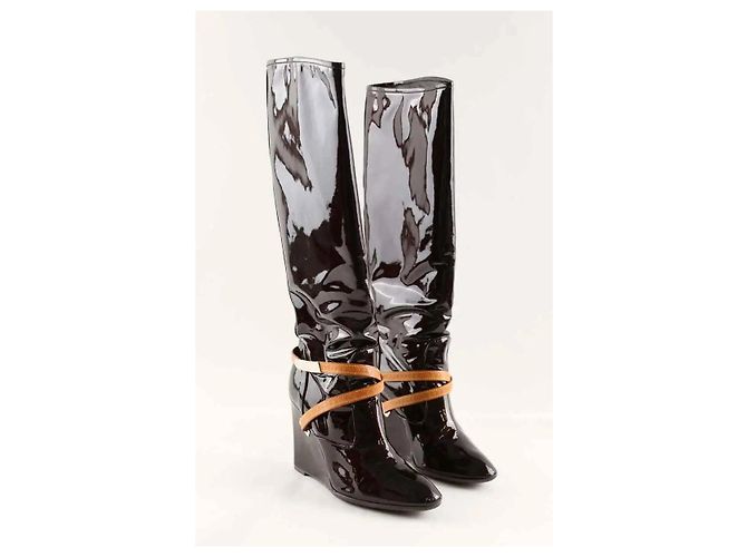 Louis Vuitton Braune Stiefel - Ansicht 3