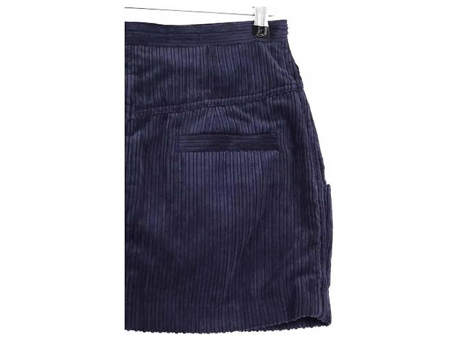 Isabel Marant Minifalda azul - vista 4