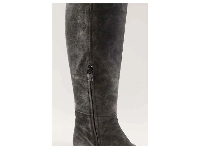 Roger Vivier Botas de montar grises - vista 4