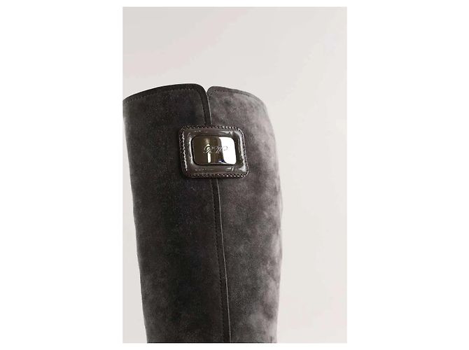 Roger Vivier Botas de montar grises - vista 5