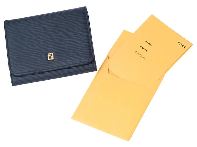 Way Fendi Vintage Black Epi Leather Wallet - view 7