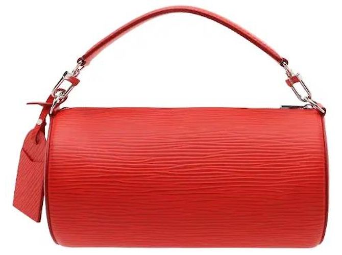 Louis Vuitton Soft Polochon MM Rosso - vista 2