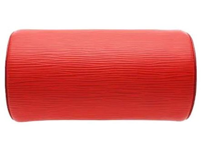 Louis Vuitton Soft Polochon MM Rosso - vista 3