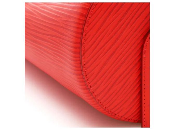 Louis Vuitton Soft Polochon MM Rosso - vista 4