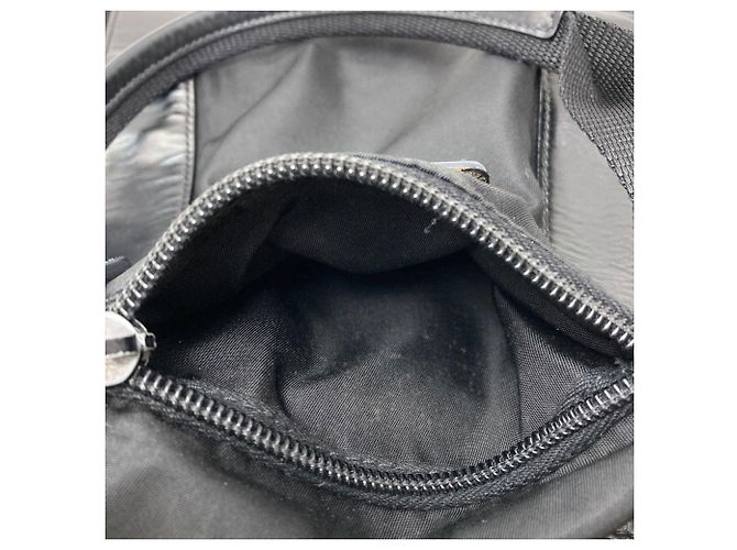 Borsa Tote in Nylon Nero Prada - vista 13