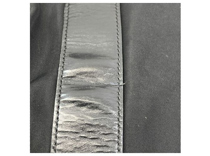 Borsa Tote in Nylon Nero Prada - vista 18