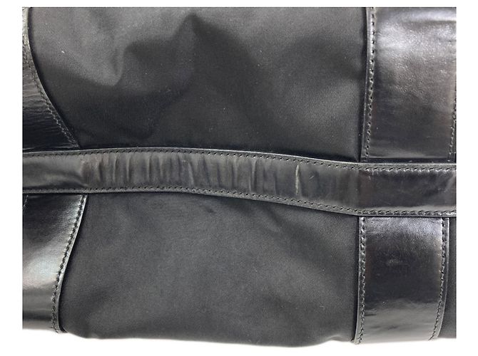 Borsa Tote in Nylon Nero Prada - vista 19