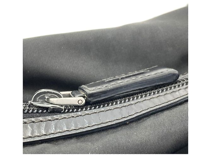Borsa Tote in Nylon Nero Prada - vista 21