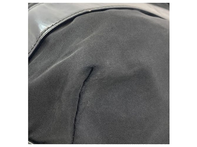 Borsa Tote in Nylon Nero Prada - vista 25