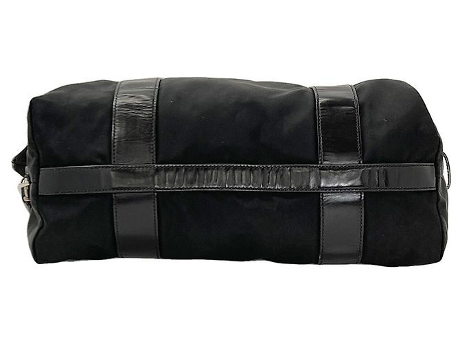 Borsa Tote in Nylon Nero Prada - vista 4