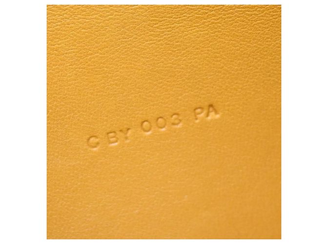 Hermès Cartera combinada Hermes Dogon Duo de piel Amarillo - vista 6