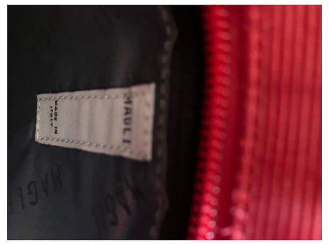 Bruno Magli Bolsa tote Magli de tecido vermelha com alças de couro Vermelho - vista 2