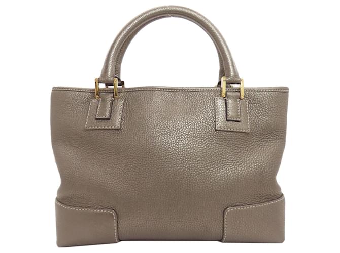 Borsa Loewe Anagram Bronzo - vista 2
