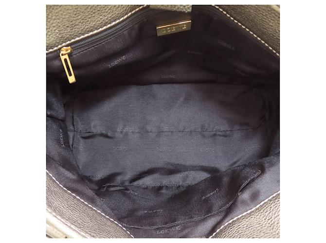 Borsa Loewe Anagram Bronzo - vista 5