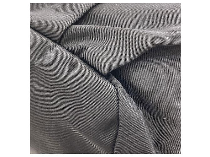 Borsa a mano Prada Ribbon in nylon nero - vista 15