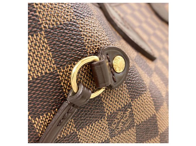 Borsa Tote Louis Vuitton Neverfull MM Damier ebene - vista 13