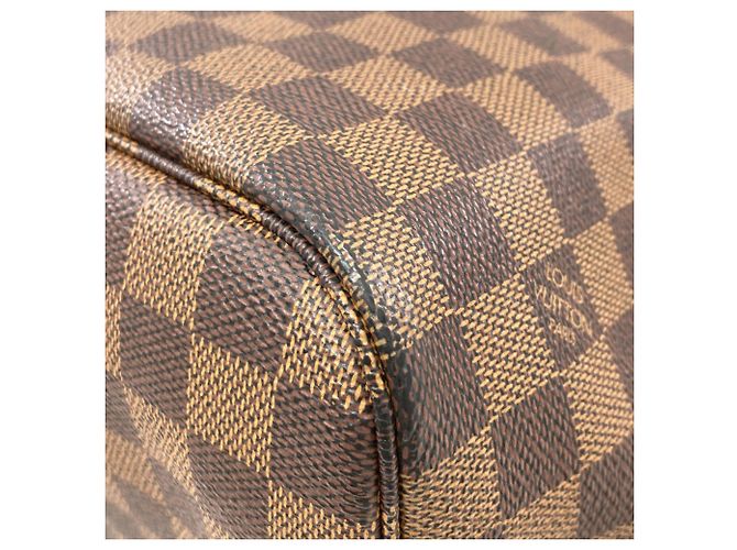 Borsa Tote Louis Vuitton Neverfull MM Damier ebene - vista 17