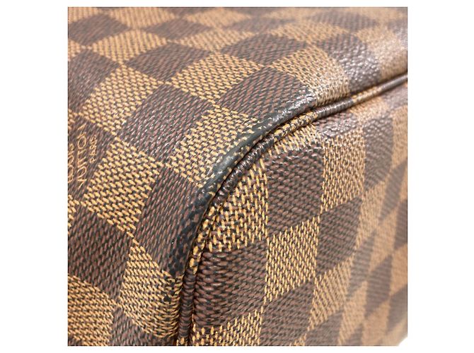 Borsa Tote Louis Vuitton Neverfull MM Damier ebene - vista 20