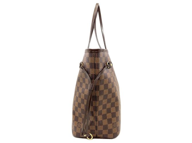 Borsa Tote Louis Vuitton Neverfull MM Damier ebene - vista 3