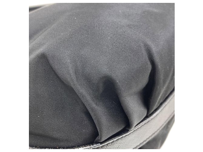 Borsa Hobo a Spalla Singola Prada Nero - vista 18