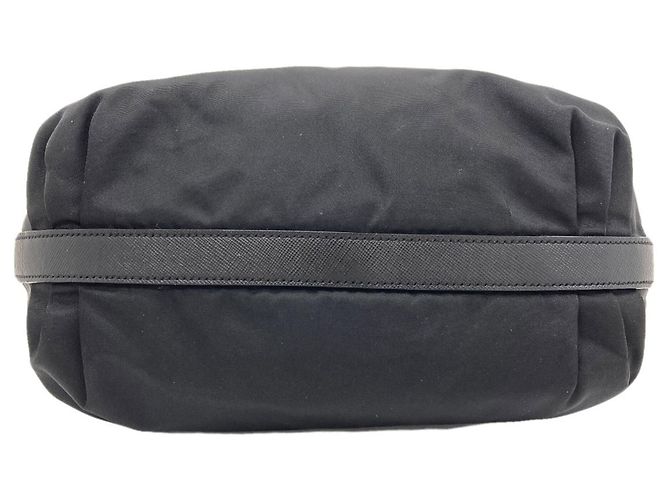 Borsa Hobo a Spalla Singola Prada Nero - vista 4