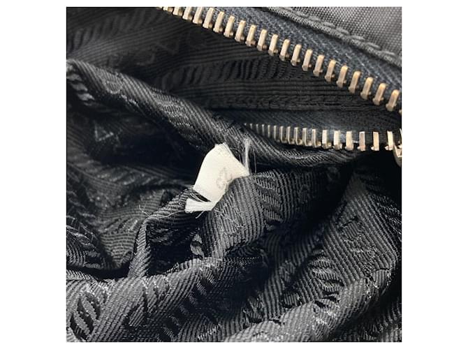 Borsa Hobo a Spalla Singola Prada Nero - vista 7