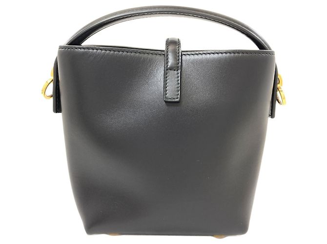 Borsa Saint Laurent LE 37 Mini Cassandra Nero - vista 2