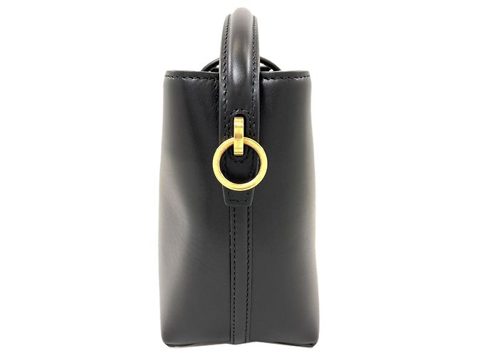 Borsa Saint Laurent LE 37 Mini Cassandra Nero - vista 3