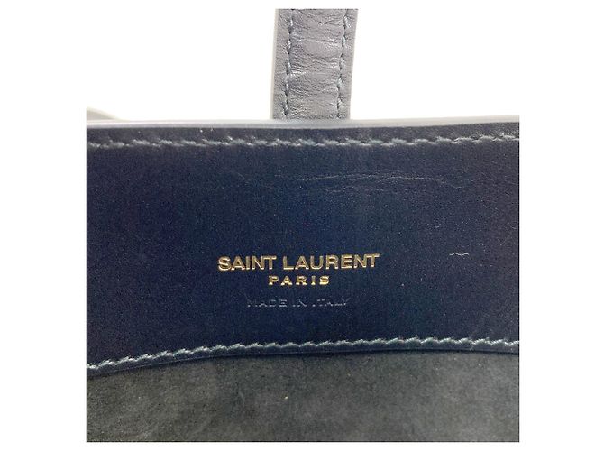 Borsa Saint Laurent LE 37 Mini Cassandra Nero - vista 6