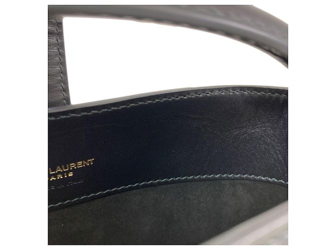 Borsa Saint Laurent LE 37 Mini Cassandra Nero - vista 9