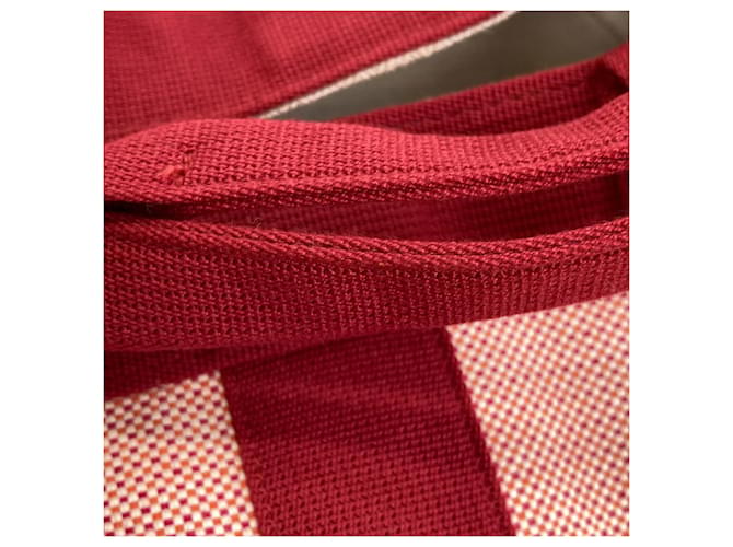 Hermès Borsa Hermes Basket PM Rosso Arancione - vista 11