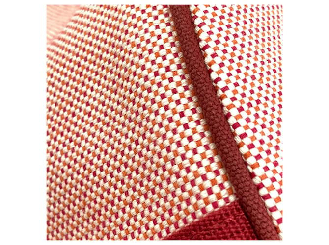 Hermès Borsa Hermes Basket PM Rosso Arancione - vista 13