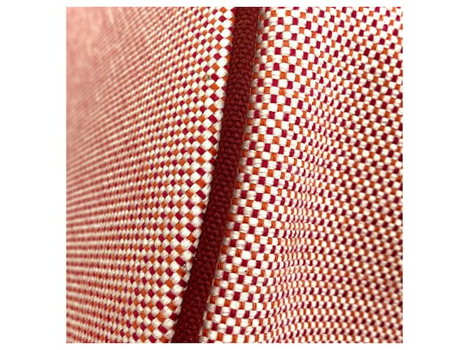 Hermès Borsa Hermes Basket PM Rosso Arancione - vista 14
