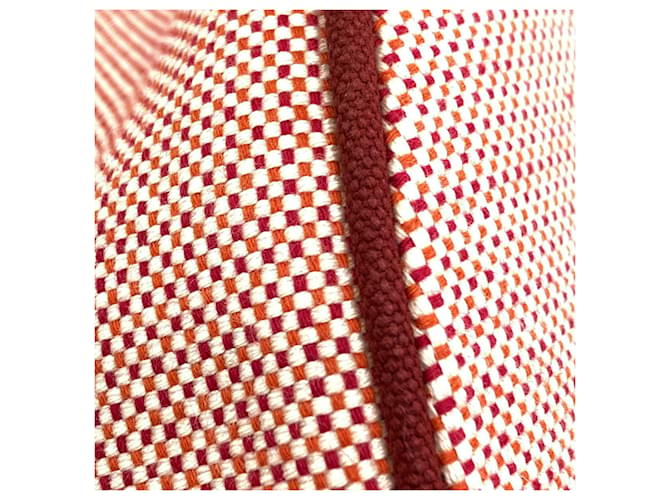 Hermès Borsa Hermes Basket PM Rosso Arancione - vista 15
