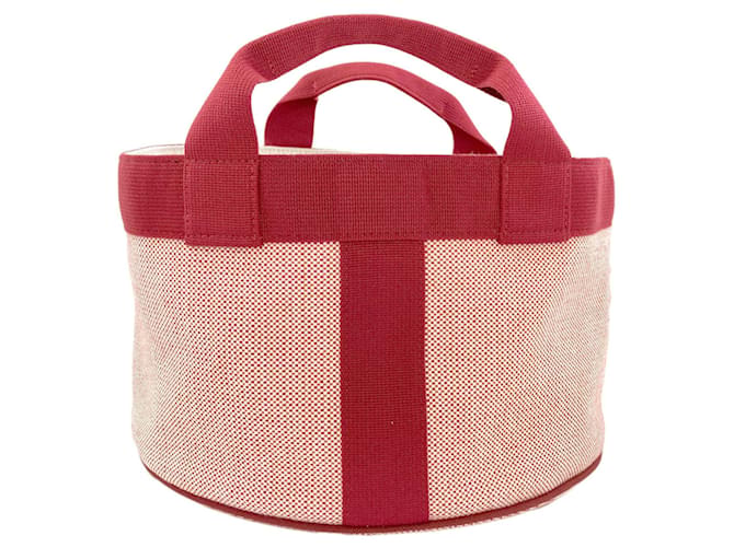 Hermès Borsa Hermes Basket PM Rosso Arancione - vista 3
