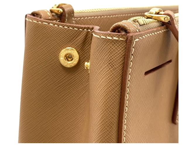 Borsa Prada BN1293 Galleria Marrone - vista 18