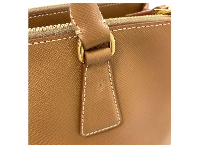 Borsa Prada BN1293 Galleria Marrone - vista 21