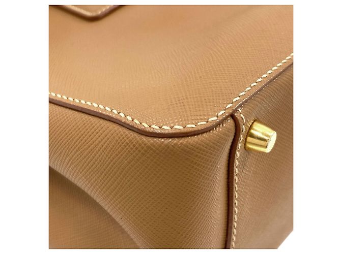 Borsa Prada BN1293 Galleria Marrone - vista 26