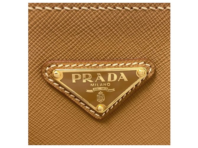 Borsa Prada BN1293 Galleria Marrone - vista 8