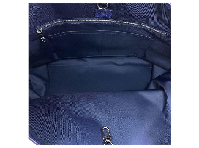 Borsa Trolley Tote Louis Vuitton Monogram Bandana Blu - vista 5