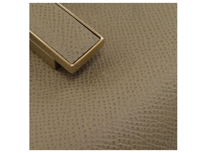 Borsa 2-Way Valextra in pelle grigia Grigio - vista 17