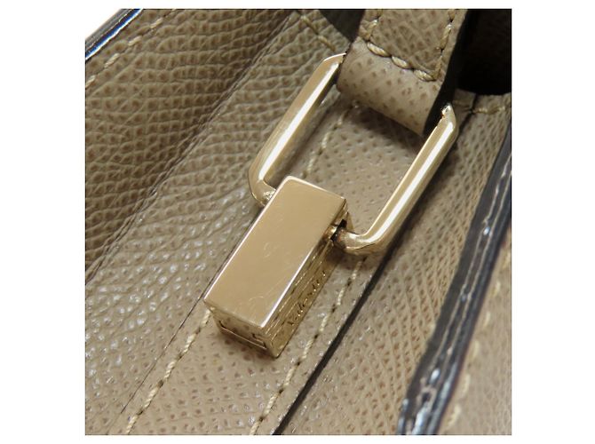 Borsa 2-Way Valextra in pelle grigia Grigio - vista 20